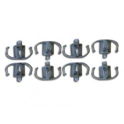 78-88 Oldsmobile Cutlass Back Window Lower Trunk Filler Molding Clips
